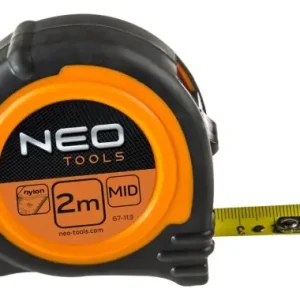 Bezpieczna płatność MIARA ZWIJANA STALOWA 8Mx25MM MAGNES 67-111 NEO